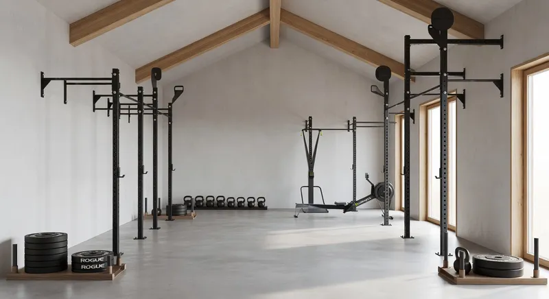 gym interior overview